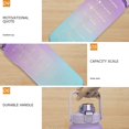 thumbnail image 4 of 64OZ Motivational Water Bottles with Times to Drink,Large Water Bottle,Half Gallon Water Bottle with Handle & Removable Straw,BPA Free and Leakproof for Adult and Kids Gym Sports Outdoors(Multicolor), 4 of 9