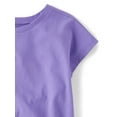 thumbnail image 2 of The Children's Place Girls Short Sleeve Tie-Front Top, Sizes XS-XXL, 2 of 3