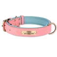 thumbnail image 6 of Didog Soft Leather Padded Dog Collar Customized Personalized Adjustable Pet Name and Number Engraved, 6 of 9