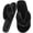 Black, variant on Women's Fuzzy Slippers Warm Plush Thong Slippers Soft Cozy House Slippers for Women Fluffy Flip-Flops Winter