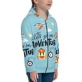 thumbnail image 5 of Sikiie Let's Go on an Adventure Zip Up Hoodie Teenage, hoodies for Teenage, Zipper Sweatshirt Jacket for Daily, Traveling-Medium, 5 of 6