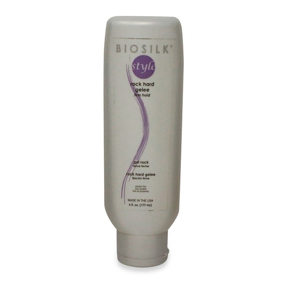 Farouk Systems, Inc., Biosilk Rock Hard Firm Hold Hair Gelee, 6 Fl Oz
