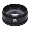 thumbnail image 1 of Loewten WD30 2X Wide Angle Magnifying Objective Lens Microscope Auxiliary Lens For M48 Interface,Auxiliary Objective Lens,Attachment Objective Lens, 1 of 1