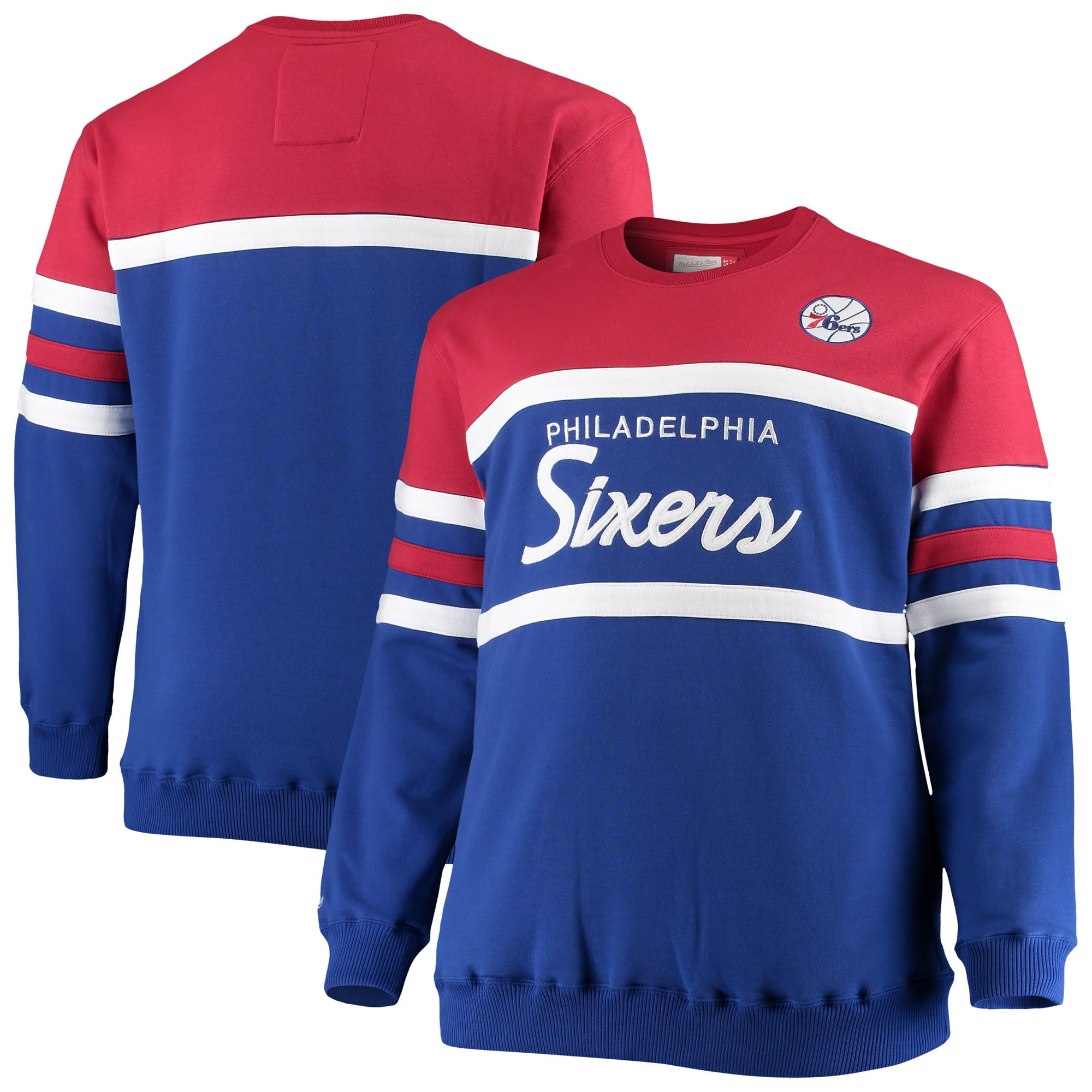 mitchell and ness 76ers sweatshirt