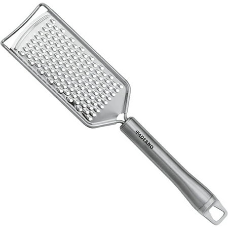 Paderno World Cuisine All Stainless Steel Coarse Cheese Grater, 11.03