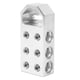 thumbnail image 4 of Car Audio Battery Terminal 6 Holes 0GA Aluminium Alloy Battery Terminal Block for Boat Yacht RV Heavy Duty Battery Terminal, 4 of 5