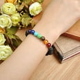 thumbnail image 3 of Amy and Annette Véritable Chakra Guérison Pierre Naturelle 7 Perle Bracelet, 3 of 4