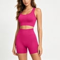 thumbnail image 2 of Yoga Set for Women Push-Up Wireless Sports Yoga Bra Gym Shockproof Comfortable Back Beauty Tank Set High-Intensity Fitness Vest for Running and Yoga M, 2 of 10