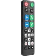 Universal Big Button TV Remote Replacement, Compatible with All Samsung/VIZIO/LG/Son-y/Philips Smart TVs and More
