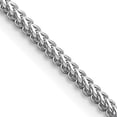 thumbnail image 2 of Solid 14K White Gold 1.7mm Franco with Lobster Lock Chain - 30", 2 of 8