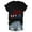 Black, variant on Usa Shirts for Women, Yigetop Women Casual Printing Short Sleeves V Neck Loose T Shirt Blouse Tops American Flag Shirt Women Black L