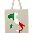 thumbnail image 4 of Inktastic Italian Map Flag Tote Bag, 4 of 5