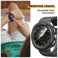 thumbnail image 6 of ASTRAEA For Samsung Galaxy Watch 8 Classic 46mm Screen Protector, HD Tempered Glass Screen Protector + Full Coverage Hard PC Bumper for Galaxy Watch 8 46mm, Black, 6 of 8