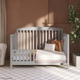 thumbnail image 5 of Dream On Me Universal Convertible Crib Toddler Guard Rail,Pebble Gray, 5 of 5