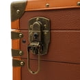 thumbnail image 2 of Coffee Color Salon Trolley Rolling Cart Beauty Drawer Lockable Cabinet with 4 Wheels Hairdressing Case 14.96*9.84*32.28in, 2 of 15