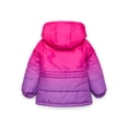 thumbnail image 2 of Weather Tamer Girls’ Puffer Jacket with Hood, Sizes 4-16, 2 of 3