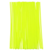 Uxcell 72pcs Spoke Skin Covers 0.2" Plastic Universal Dirt Bike Spoke Skin Wraps Motorcycle Wheel Decoration, Dark Blue