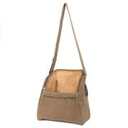 CoastaCloud Portable Comfort Pet Carrier Bag Small Animal Pet Carrier, Size 12.6"W x 7.9"D x 15.7"H Khaki