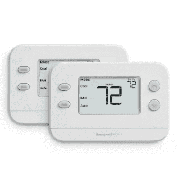 Honeywell Home X1N Non-Programmable Thermostat RTH11B - 2-Pack