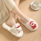 thumbnail image 1 of Zapatillas estampadas navideñas Zapatos casuales con forro polar Zapatillas cómodas con suela de goma Wdftyju  Tenis De Mujer Tenis De Hombre, 1 of 8