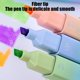 thumbnail image 5 of Pack de 3 iluminadores perfumados con purpurina con colores pastel y punta de cincel para escribir en un diario, tomar notas y manualidades caseras, 5 of 7