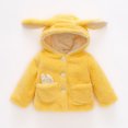 thumbnail image 2 of Vedolay Baby Girls Boys Jacket Winter Thick Warm Hooded Windproof 2023 Outwear Jacket Hoodies Coat Yellow,8, 2 of 5