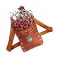 thumbnail image 1 of Sac à Ciseaux pour Toiletteur d'Animaux, Sac à Ciseaux Tendance, 7 Emplacements Intégrés, Design Détachable, Idéal pour Coiffeurs, Sac de Rangement pour Outils de Coiffure Rétro, 1 of 6