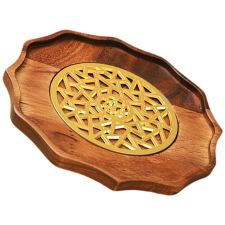 

Wooden Teaware Tray Household Tea Tray Decorative Teakettle Tray Holder