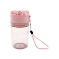 thumbnail image 3 of Botella de agua de 350 ml con ventilador shamjiam Rosa USB para senderismo Ciclismo al aire libre, 3 of 8