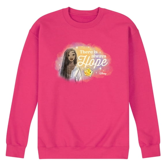 Disney Wish - There Is Always Hope - Men's Crew Neck Fleece Pullover