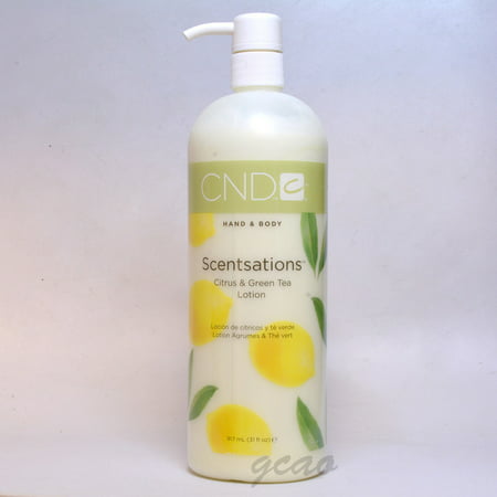 CND Hand & Body Scentsations Citrus & Green Tea Lotion 917 ml / 31 oz