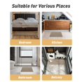 thumbnail image 2 of Rvolst Bath Mat Rug for Bathroom Waffle Woven Bathroom Mat Super Absorbent Machine Washable Non Slip Farmhouse Boho Bathroom Rug 61x122cm Br, 2 of 6