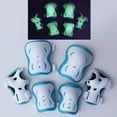 thumbnail image 3 of 6 Pcs Équipement de Protection pour Enfants Patinage Cyclisme Genou Coude Poignet, 3 of 8