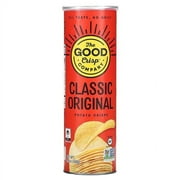 The Good Crisp Company, Potato Crisps, Classic Original, 5.6 oz Pack of 2