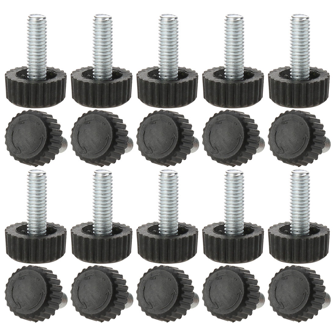 1-80X Furniture Table Cabinet Adjustable Screw Glides Legs Levelling Feet M8 
