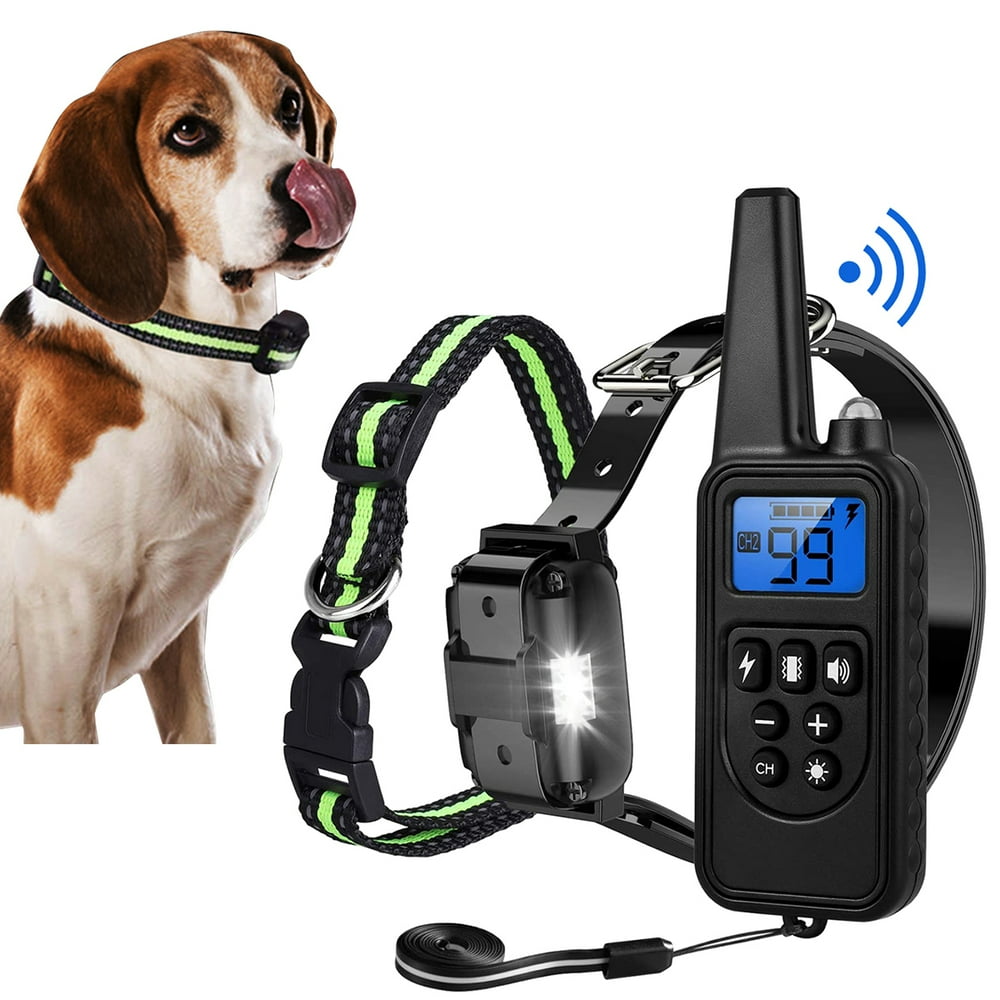 Dog Training Collar, Shock Collar for Dogs with Remote Range Up To