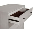thumbnail image 3 of Allora Commode d'Appoint Moderne Mi‐siècle en Bois à 3 Tiroirs, Gris, 3 of 5