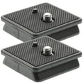 thumbnail image 2 of 2Pcs Tripod Mount Tripod Quick Release Plate 1/4 Inch Screw Tripod Camera Mount, 2 of 7