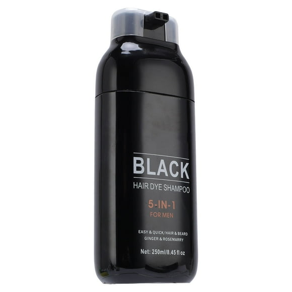Hair Dye Shampoo, Semi Permanent Hair Coloring Shampoo Gray Hair Coverage 250ml  for Daily Use