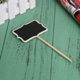 thumbnail image 3 of Mini pizarra Retangle Blackboard con soporte Wedding Place Card 100pcs Hugtrwg Para estrenar, 3 of 3