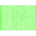 thumbnail image 1 of Ahgly Company Indoor Rectangle Solid Green Modern Area Rugs, 2' x 5', 1 of 4