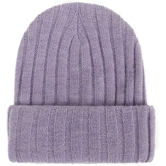 YooGuoGuo Winter Knitted Beanie Hat for Women Men Cuffed Beanie Cap Knit Warm Skull Cap
