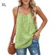 thumbnail image 5 of Guardurnaity Chaleco de algodón para mujer, camisola de cuello ajustable de Color sólido, camiseta sin mangas deportiva para vacaciones en la Prendas para la parte del cuerpo verde claro SG, 5 of 6
