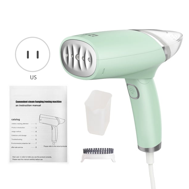 Vaporera de Mano para Ropa Cocción al Vapor Horizontal y Vertical 1000W 100ml