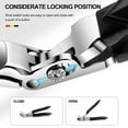 thumbnail image 3 of Extra Large Toe Nail Clippers for Thick Nails, Stainless Steel, Easy Grip Handle, 3 of 8