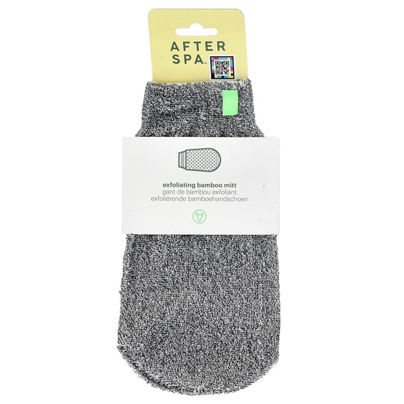 AfterSpa Exfoliating Bamboo Mitt, 1 Mitt