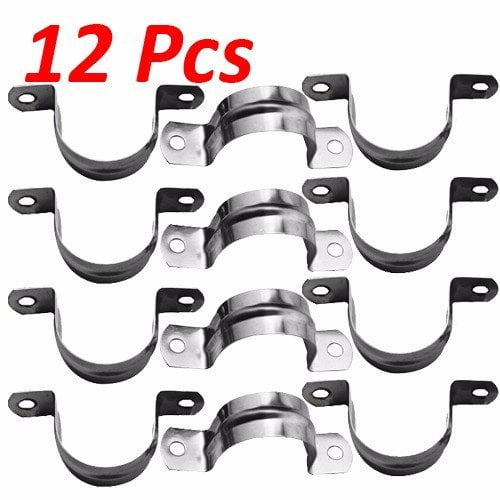 Wideskall® 3/4" inch Heavy Duty Pipe Tube Conduit Steel Hanger U Strap