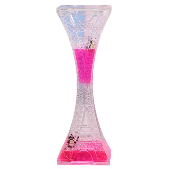 Yoone Cognitive Ability Oil Hourglass Add Ambient Acrylic Strong Construction Adorable Liquid Motion Timer Home Decor
