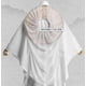 thumbnail image 4 of Disfraz de Cosplay de Anime Tian Guan Ci Fu Xie Lian, sombrero de bambú elegante Hanfu, peluca, uniforme blanco, disfraz de Halloween, conjunto completo de Comic Con, 4 of 5