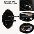 thumbnail image 2 of SENDEFN Bucket Bags for Women Leather Shoulder Bag Womens Bags,Stylish and Durable Handbags for Women, 2 of 6